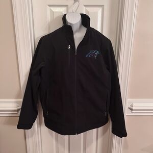 Men's Carolina Panthers NFL Full Zipper Windbreaker Jacket